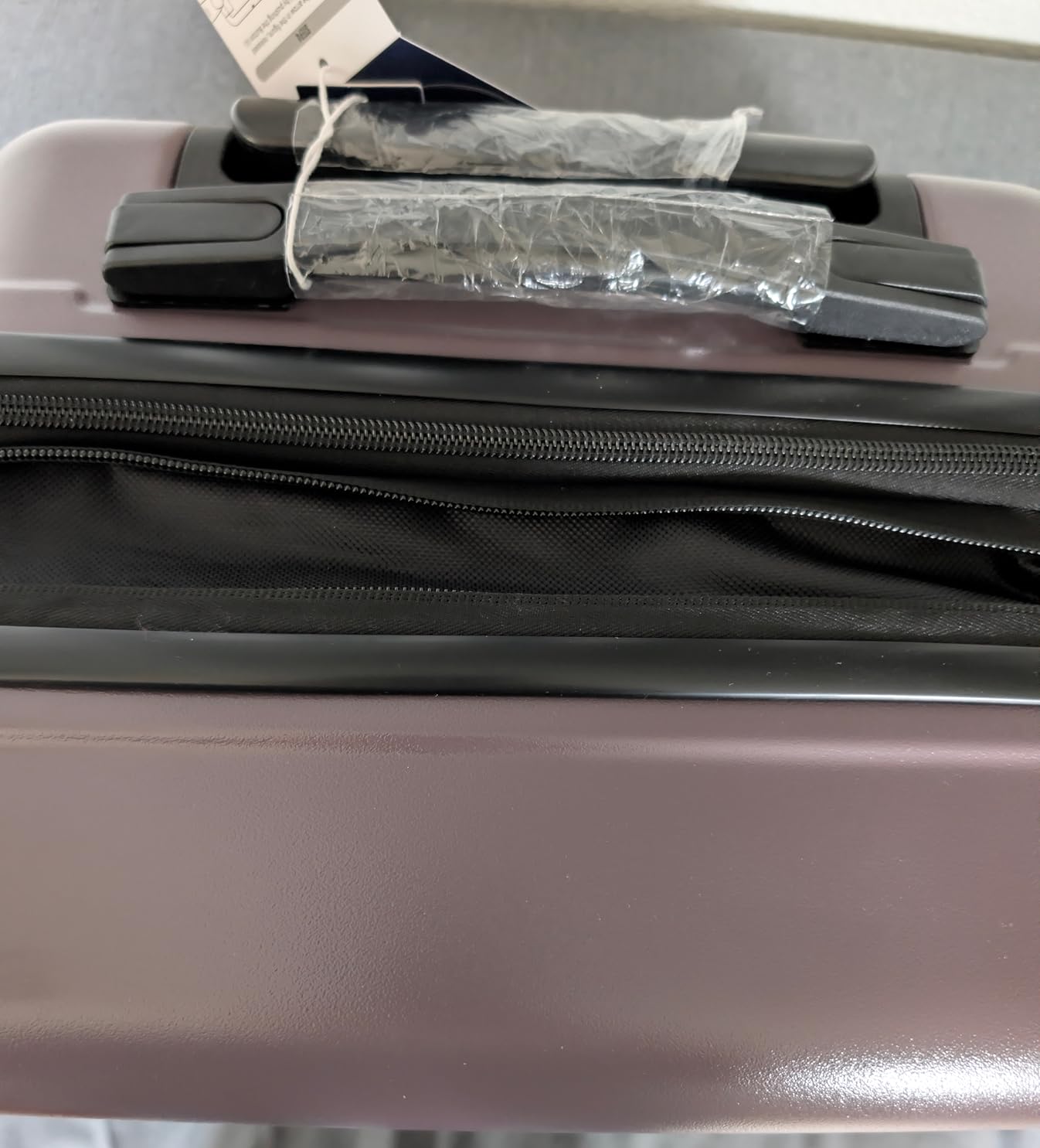 Expandable Carry On Luggage 22x14x9 Airline Approved with Double Spinner Wheels, 20 Inch Lightweight Hard Shell Rolling Suitcases with TSA Lock, Blue customer photo 2