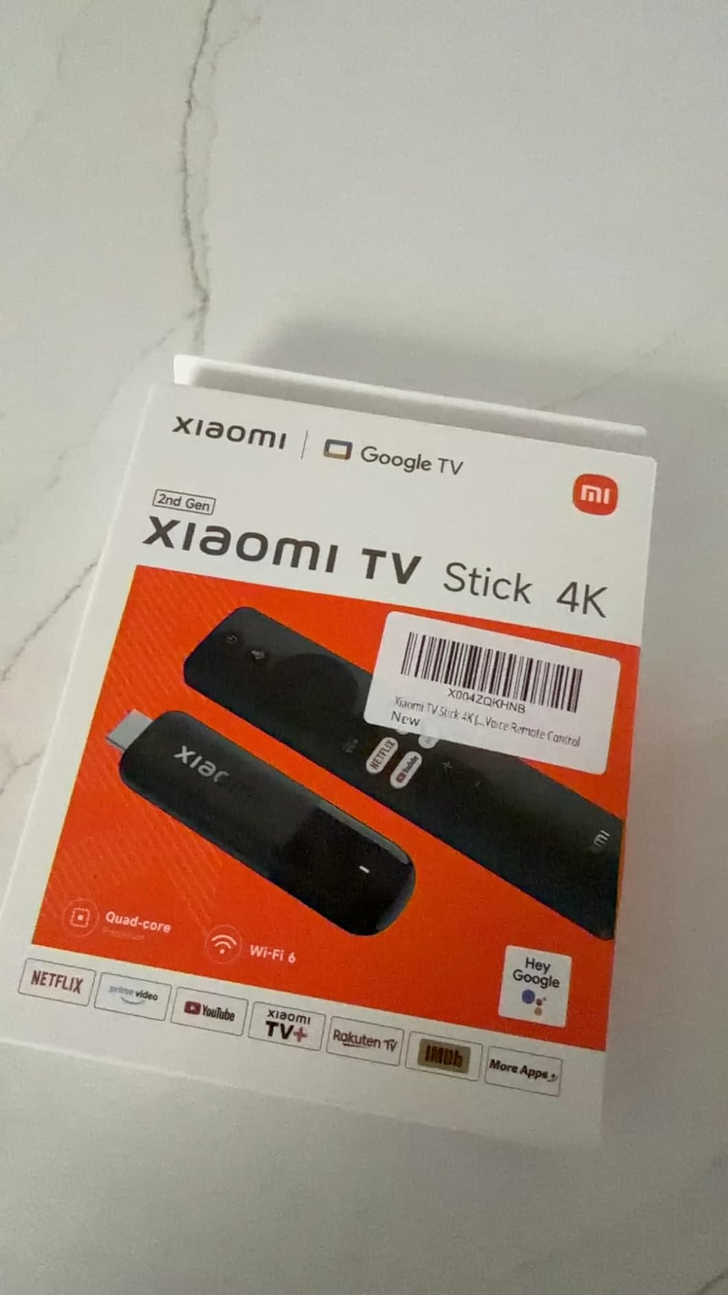 TV Stick 4K (2nd Gen) Streaming Media Player Device Google TV Cast Dolby Vision HDR10+ Atmos Dual Band Wi-Fi 6 with 360-degree Bluetooth Voice Remote Control customer photo 1