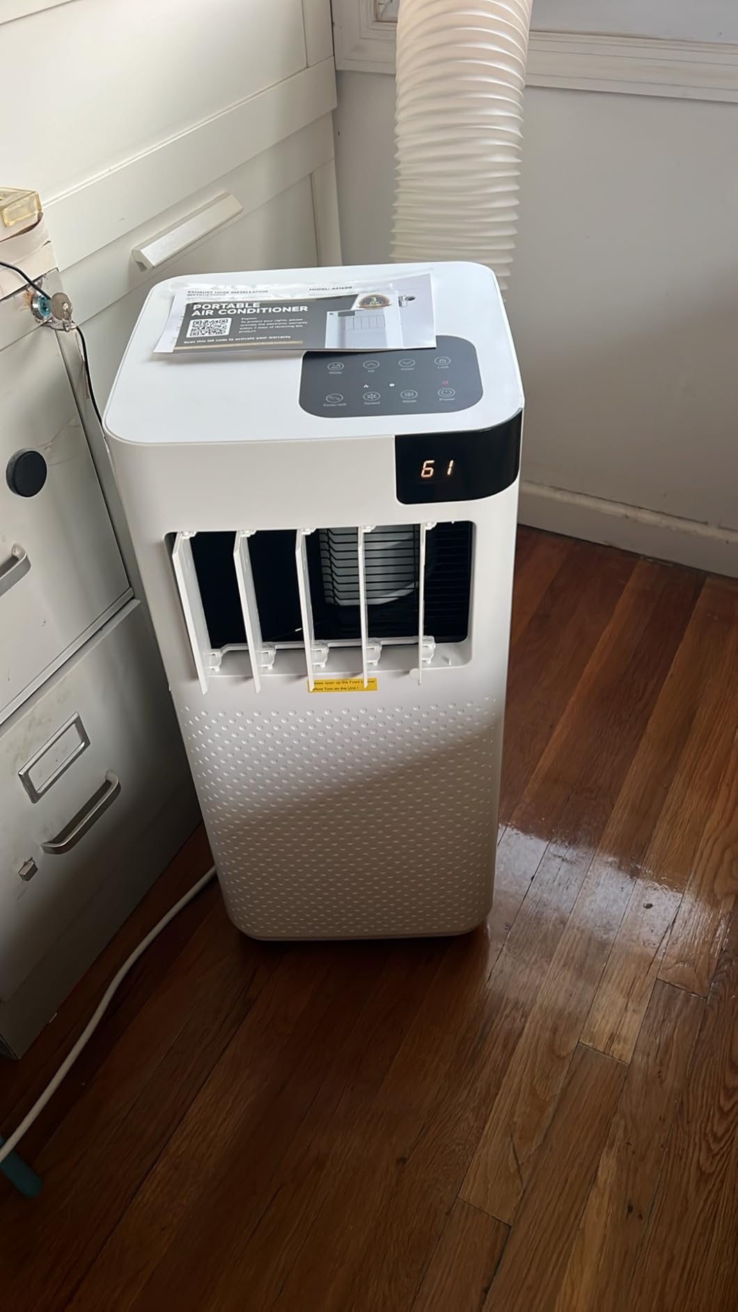 Portable Air Conditioner 16,000 BTU with WiFi App Control, 5-in-1 AC Unit (Cool, Fan, Dehumidifier, Sleep, Timer) for Rooms up to 850 sq ft, Leak-Proof Design, Window Kit customer photo 2