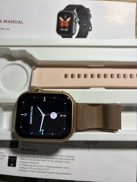 Smart Watch for Women for iPhone Android: 1.85