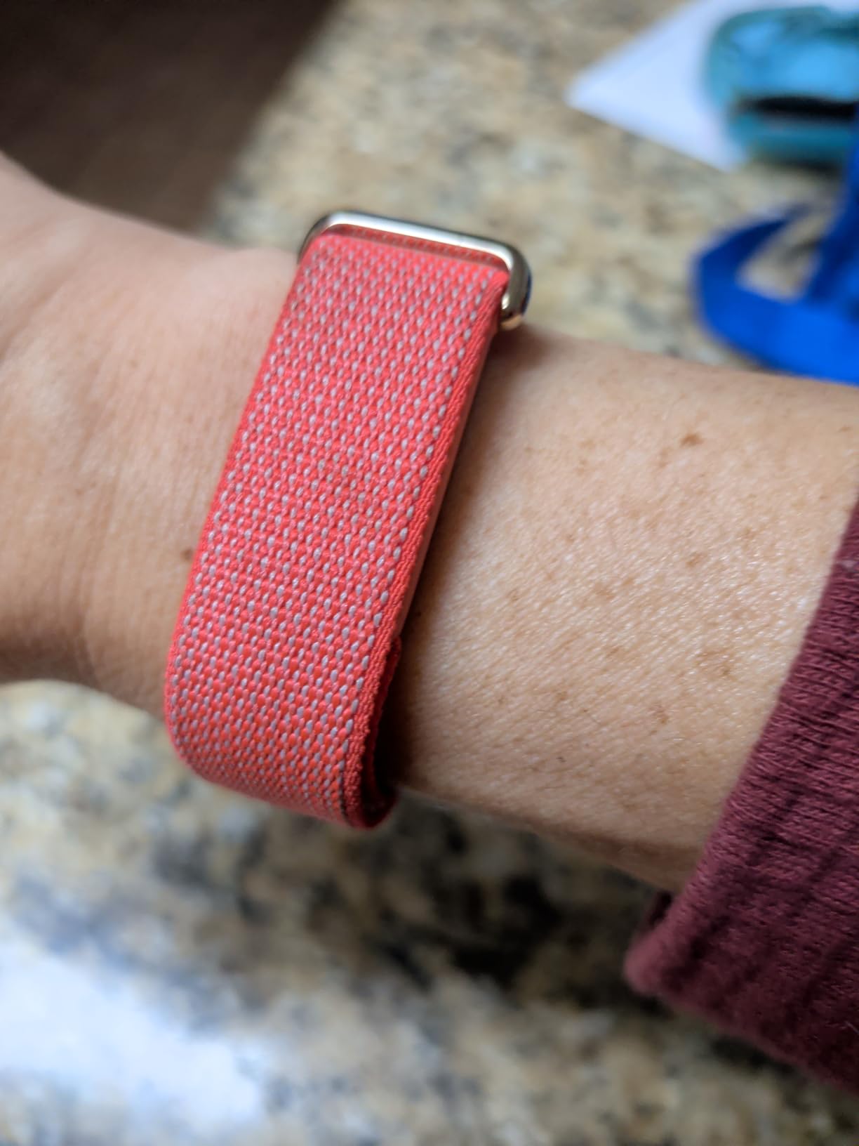 Google Fitbit Air - Screenless Activity Tracker with Fitness, Heart Rate, and Sleep Tracking - Personalized AI-Powered Coaching - Lavender customer photo 2