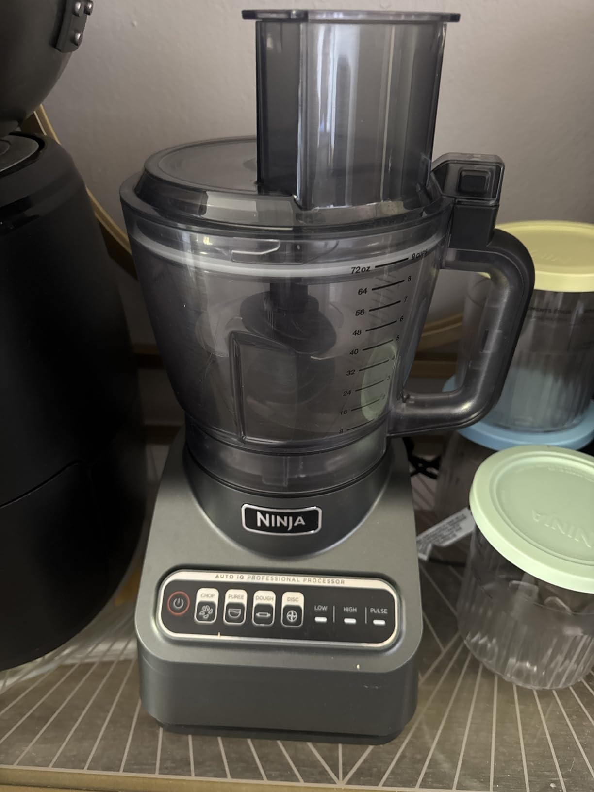 Ninja 9-Cup Food Processor for Kitchen, 1000PW motor, 9-Cup Processing Bowl, Multiple Blades and Adjustable Speed, for Chopping and Slicing Vegetables, Pureeing, and Mixing Dough, BZ601 customer photo 1