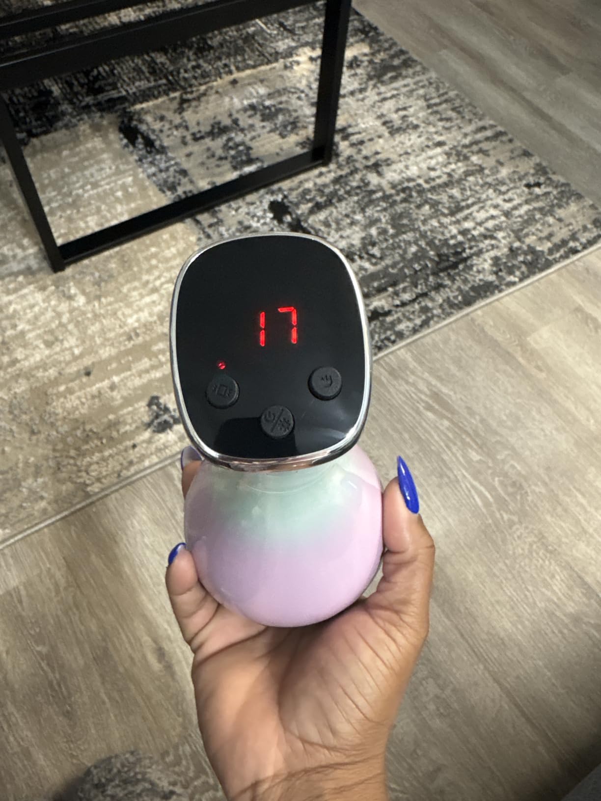 Lymphatic Drainage Massager & Anti Cellulite Massage Tool - Helps Reduce the Appearance of Cellulite and Stretch Marks, 4-in-1 Body Sculpting Machine with Heat, Light, Vibration & Microcurrent customer photo 2