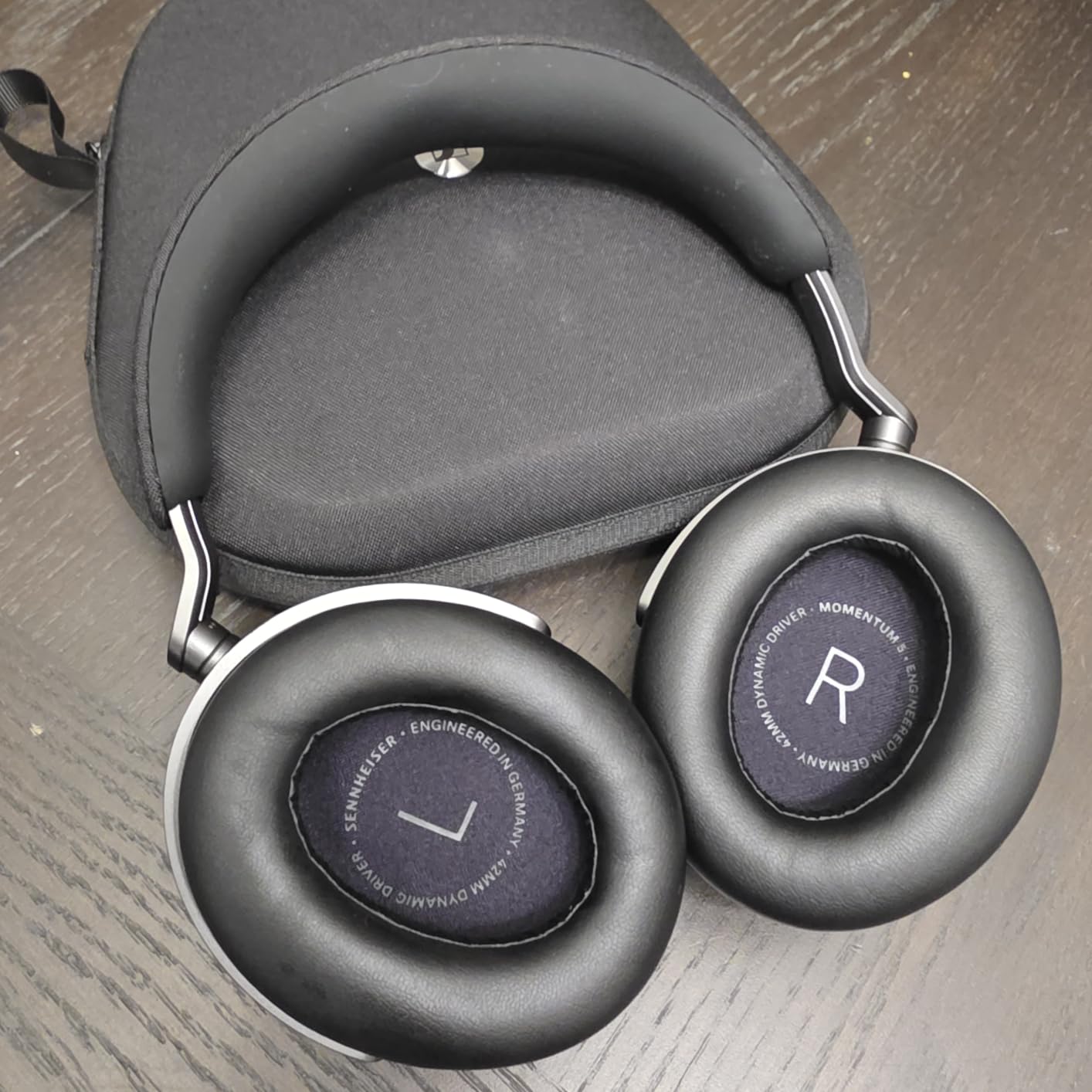 Sennheiser Momentum 5 Wireless Noise Cancelling Headphones - Bluetooth, Adaptive ANC, Over-Ear, 57-Hour Battery, Dolby Atmos, Lossless Audio, Black customer photo 1