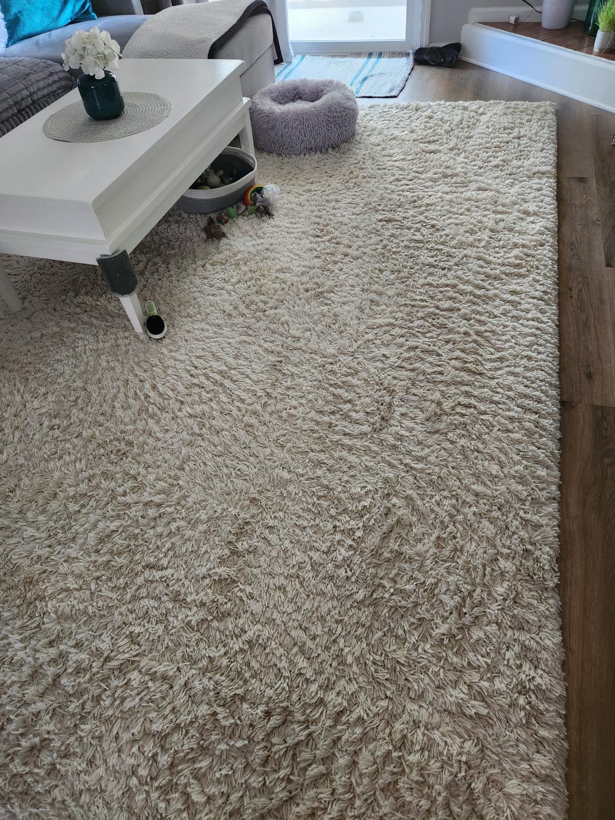 Cordless Vacuum Cleaner, 550W 45KPA 65Mins Vacuum Cleaners for Home, Stick Vacuum with Self-Standing,Touch Screen, Anti-Tangle Brush, 8-in-1 Lightweight Wireless Vacuum for Pet Hair Carpet Hard Floors customer photo 2