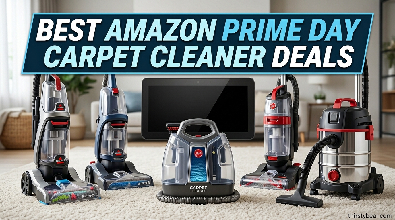 Best Amazon Prime Day Carpet Cleaner Deals