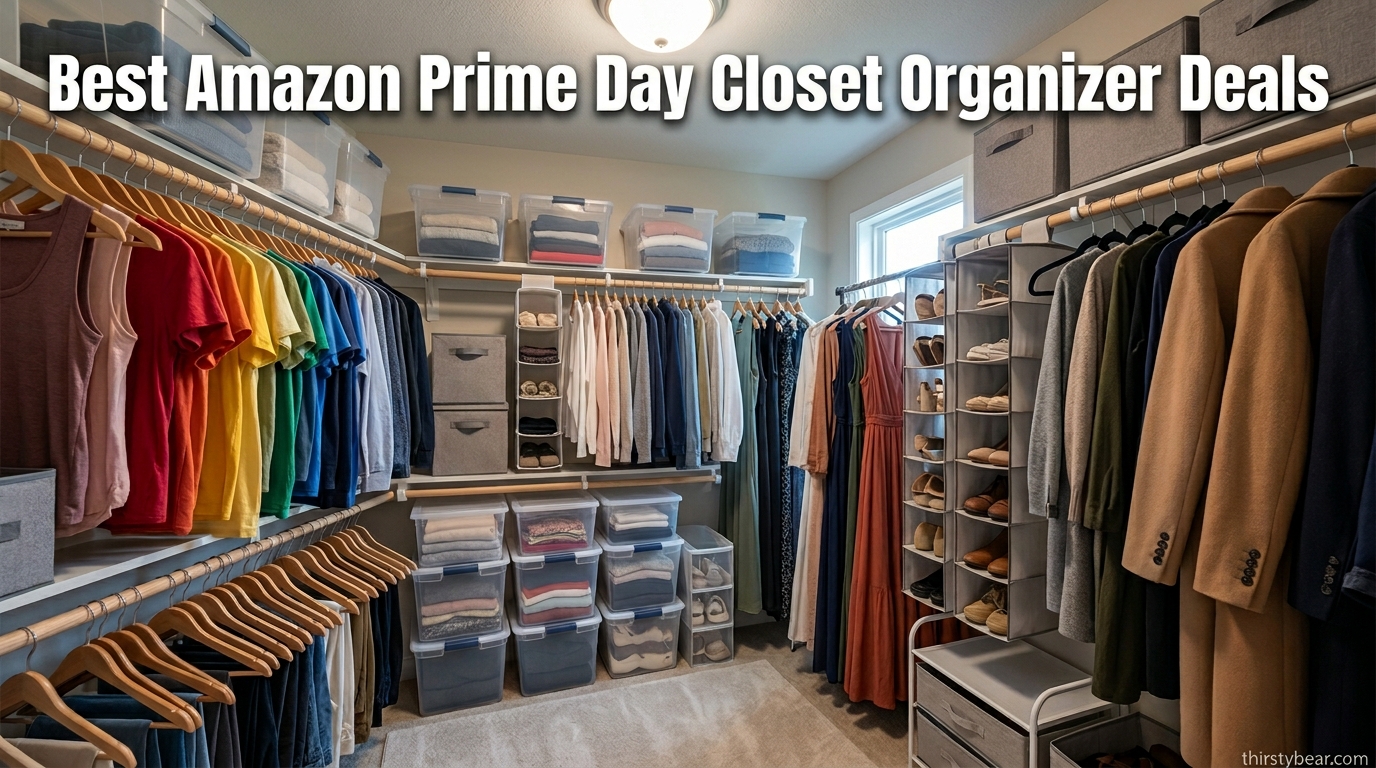 Best Amazon Prime Day Closet Organizer Deals