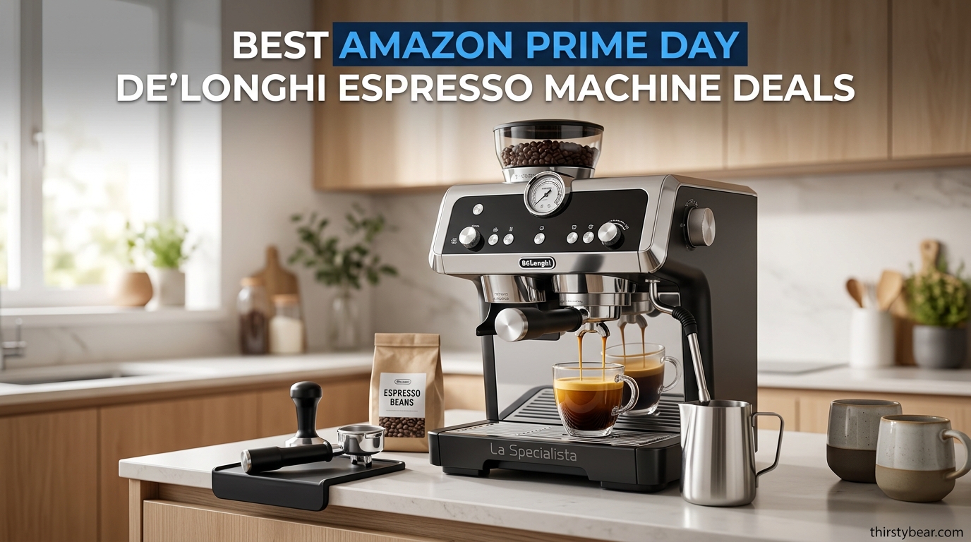 Best Amazon Prime Day De'Longhi Espresso Machine Deals