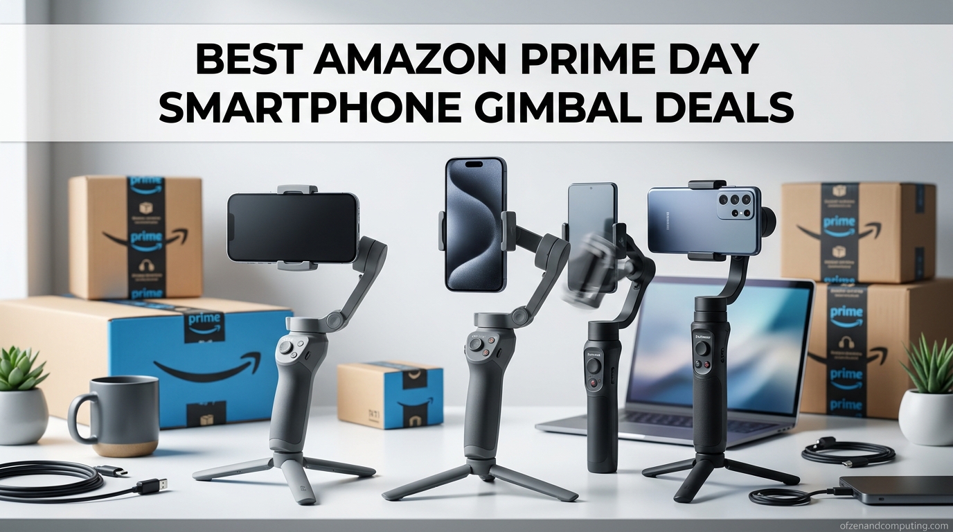 Best Amazon Prime Day Smartphone Gimbal Deals