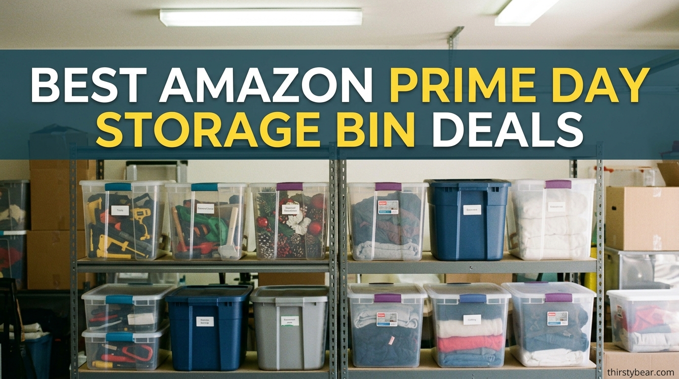 Best Amazon Prime Day Storage Bin Deals