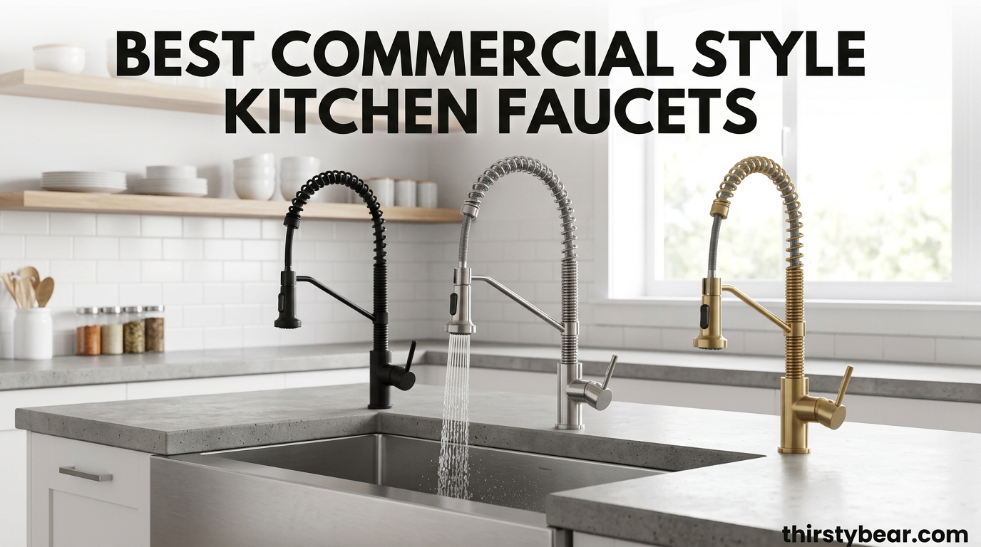 Best Commercial Style Kitchen Faucets