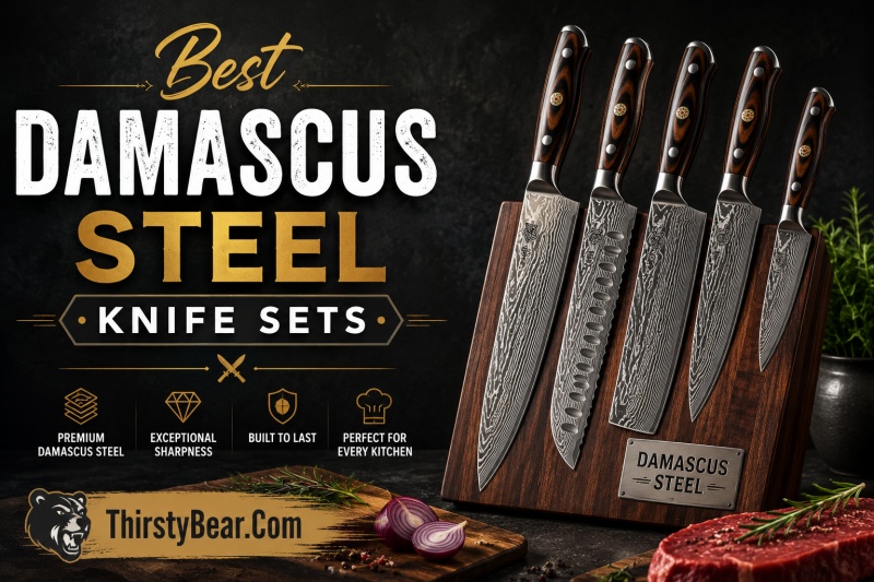 Best Damascus Steel Knife Sets