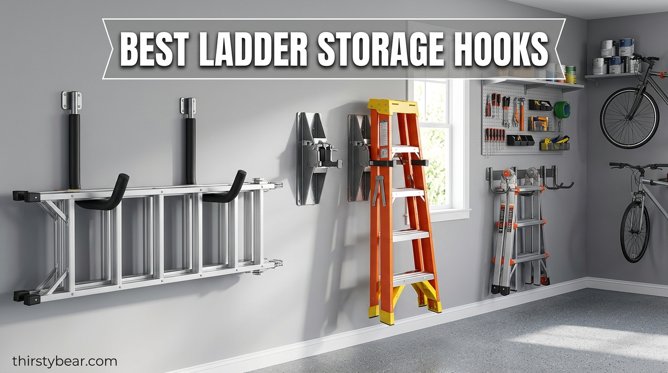 Best Ladder Storage Hooks