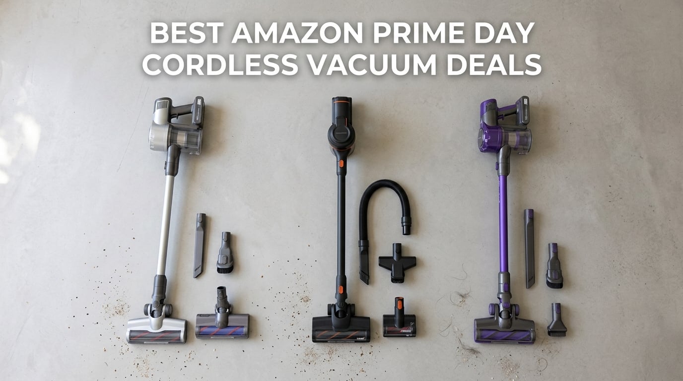 Best Amazon Prime Day Cordless Vacuum Deals 2026