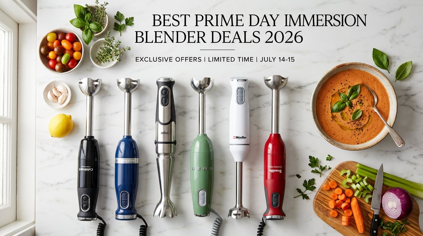 Best Amazon Prime Day Immersion Blender Deals 2026
