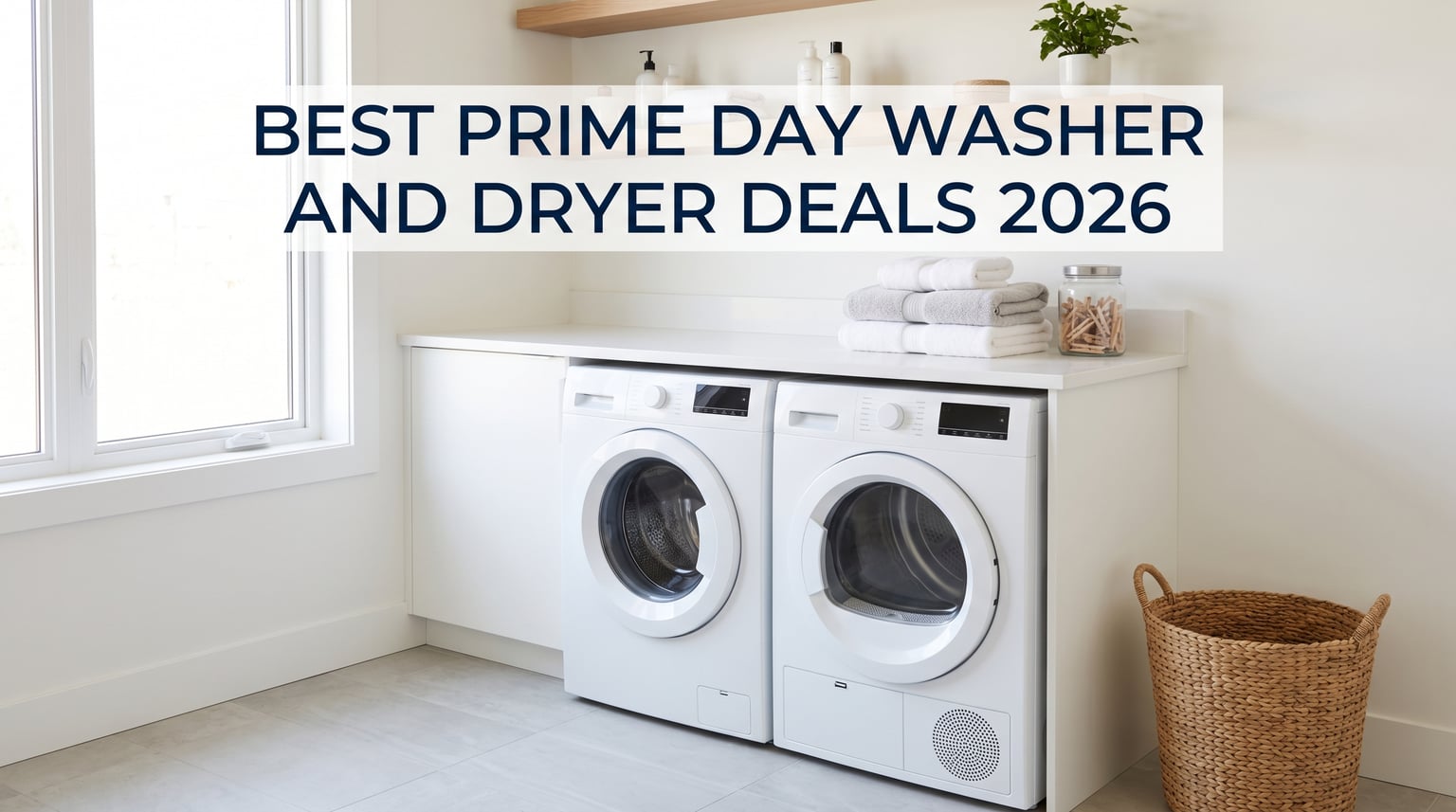 Best Amazon Prime Day Washer and Dryer Deals 2026