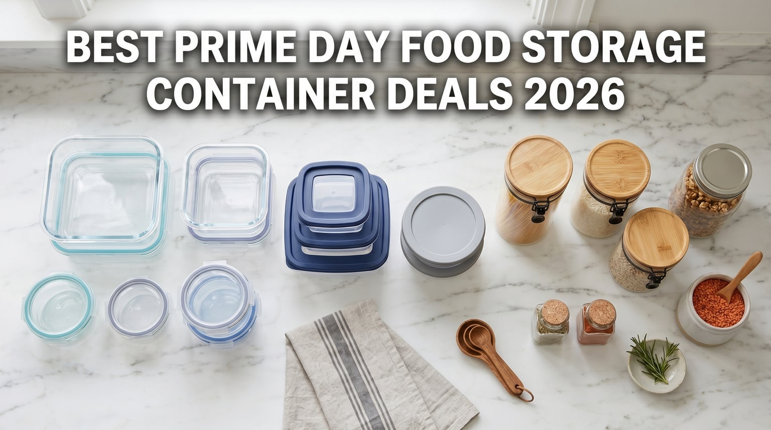Best Amazon Prime Day Food Storage Container Deals 2026
