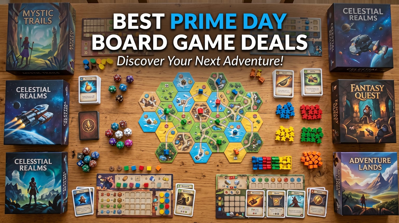 Best Amazon Prime Day Board Game Deals 2026