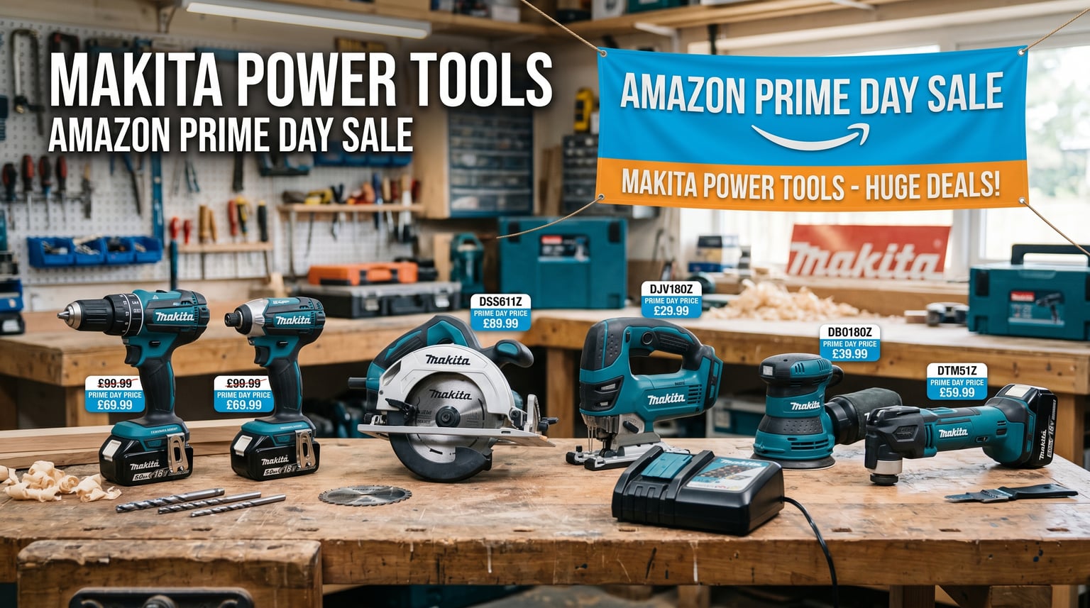 Best Amazon Prime Day Makita Power Tool Deals 2026