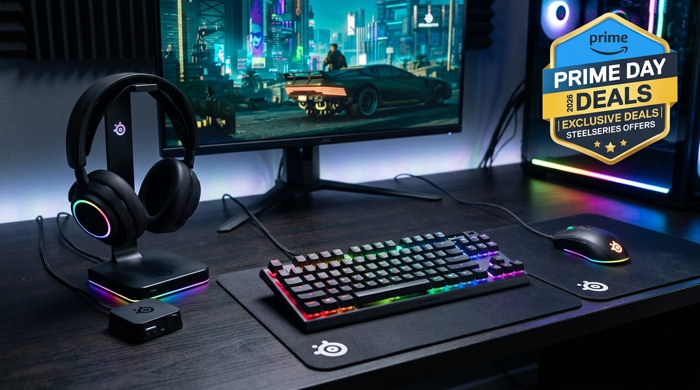 Best Amazon Prime Day SteelSeries Gaming Deals 2026