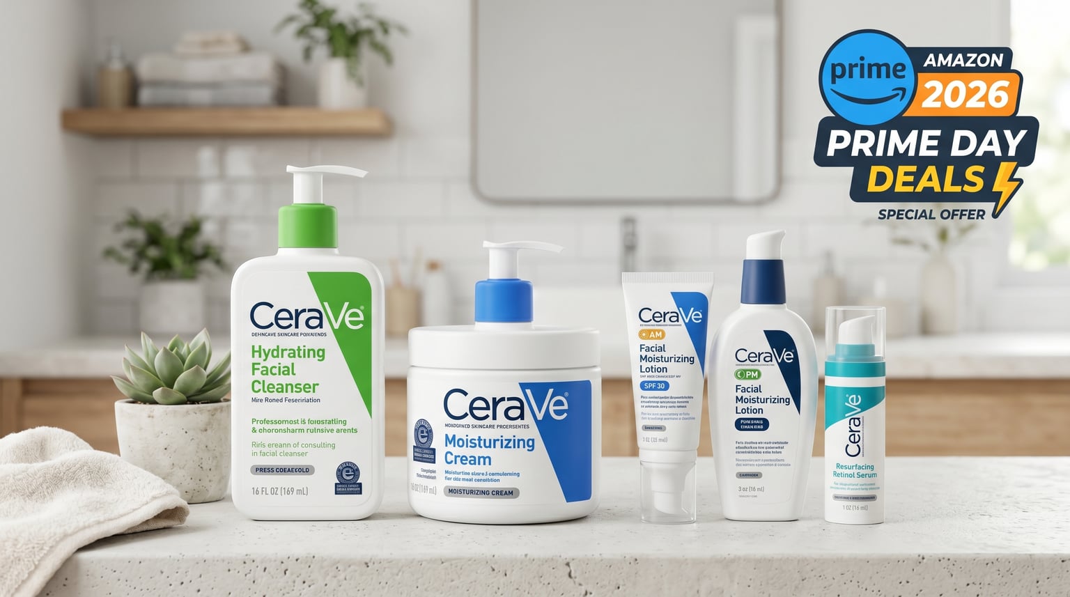 Best Amazon Prime Day CeraVe Deals 2026