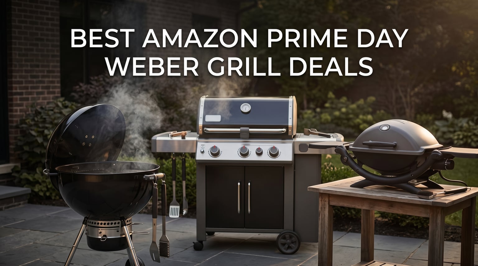 Best Amazon Prime Day Weber Grill Deals 2026
