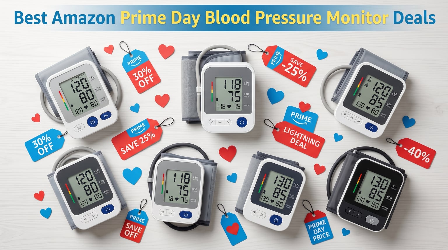 Best Amazon Prime Day Blood Pressure Monitor Deals 2026