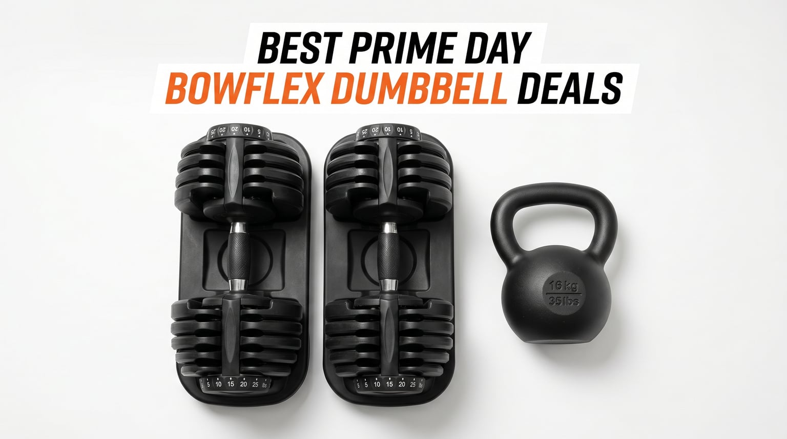 Best Amazon Prime Day Bowflex Dumbbell Deals 2026