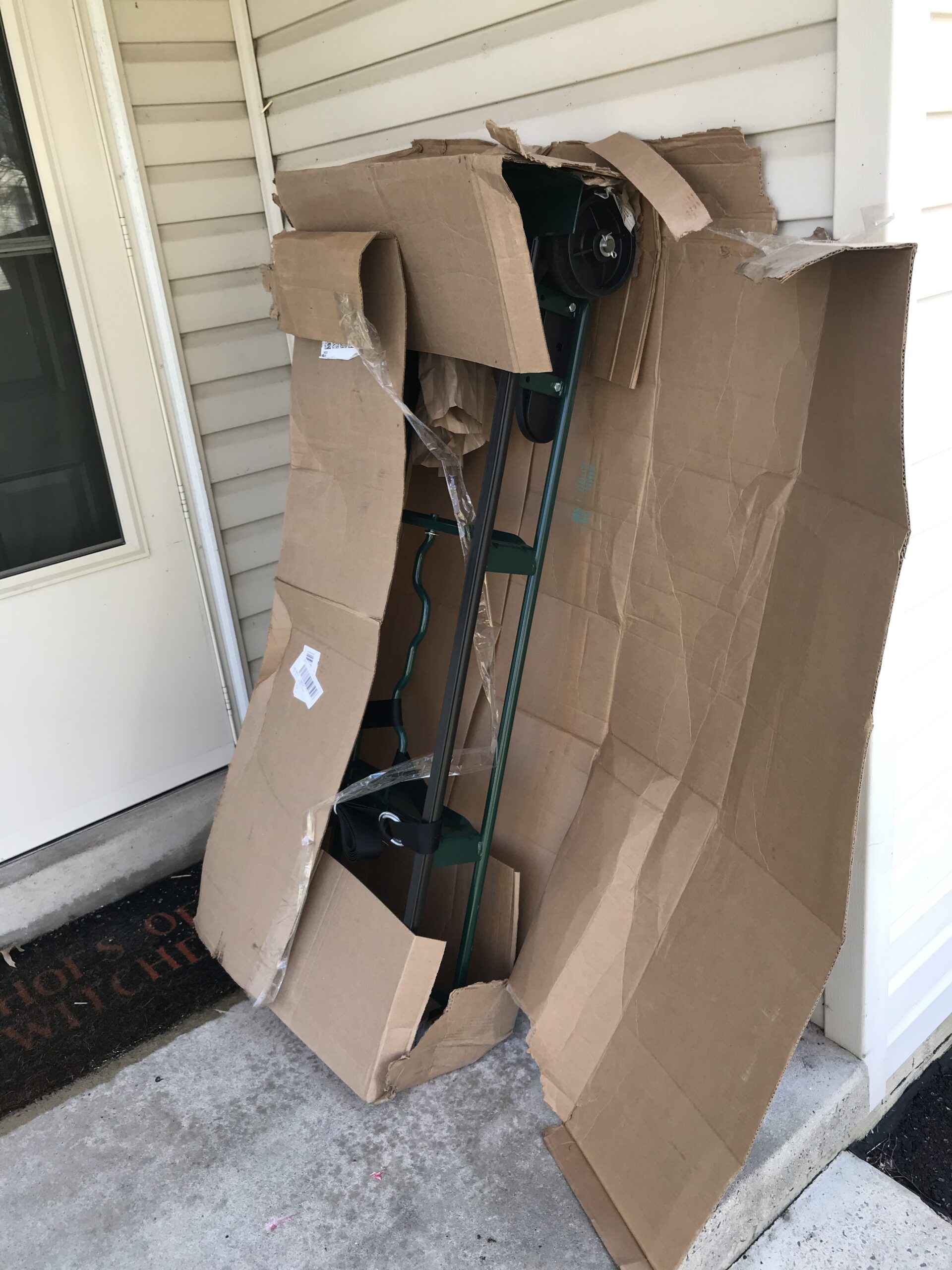 Harper Trucks 6781 Appliance Hand Truck, Dark Green customer photo 1