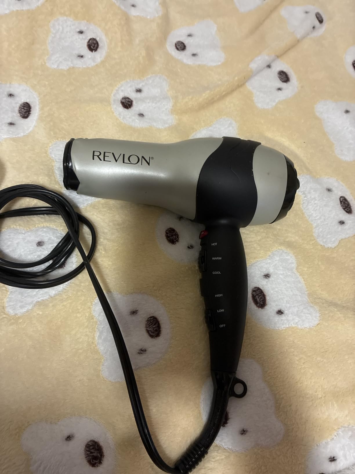 REVLON Turbo Hair Dryer, 1875 Watts of Maximum Shine, Fast Dry (Silver) customer photo 1