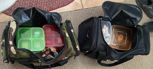 Rockland Duffel Bag, Black, 18.5 in X 10.5 in X 8.5 in customer photo 2