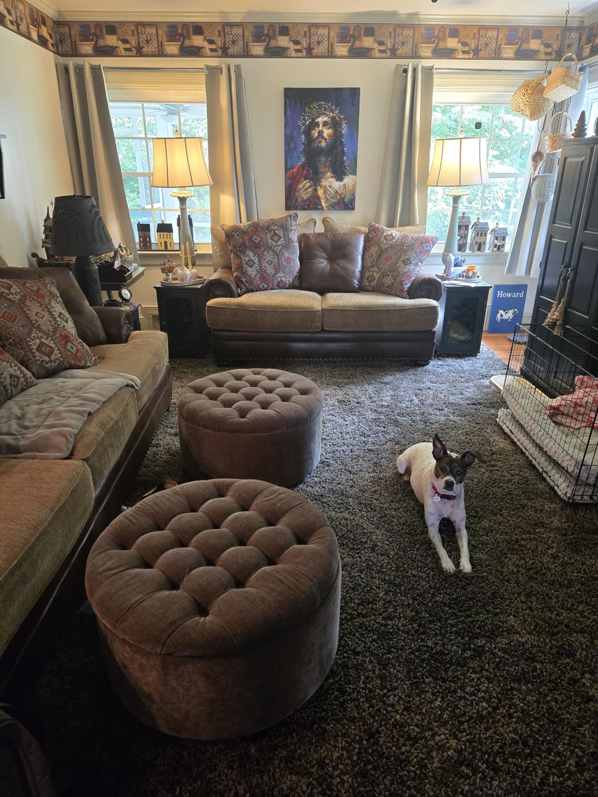 SAFAVIEH California Shag Collection Area Rug - 8' x 10', Ivory, Non-Shedding & Easy to Clean, Ultra Plush Thick Pile, Ideal for Living Room, Bedroom, Dining Space (SG151-1212) customer photo 1