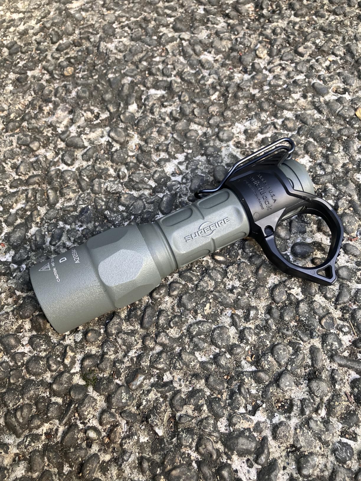 SureFire Handheld LED Flashlight - G2X Tactical 600 Lumens 8,700 Candela | G2X Tactical Dual Output Hybrid Beam LED Flashlight w/ Click Tailcap Switch - Mil-Spec Hard Anodized IPX7 customer photo 2