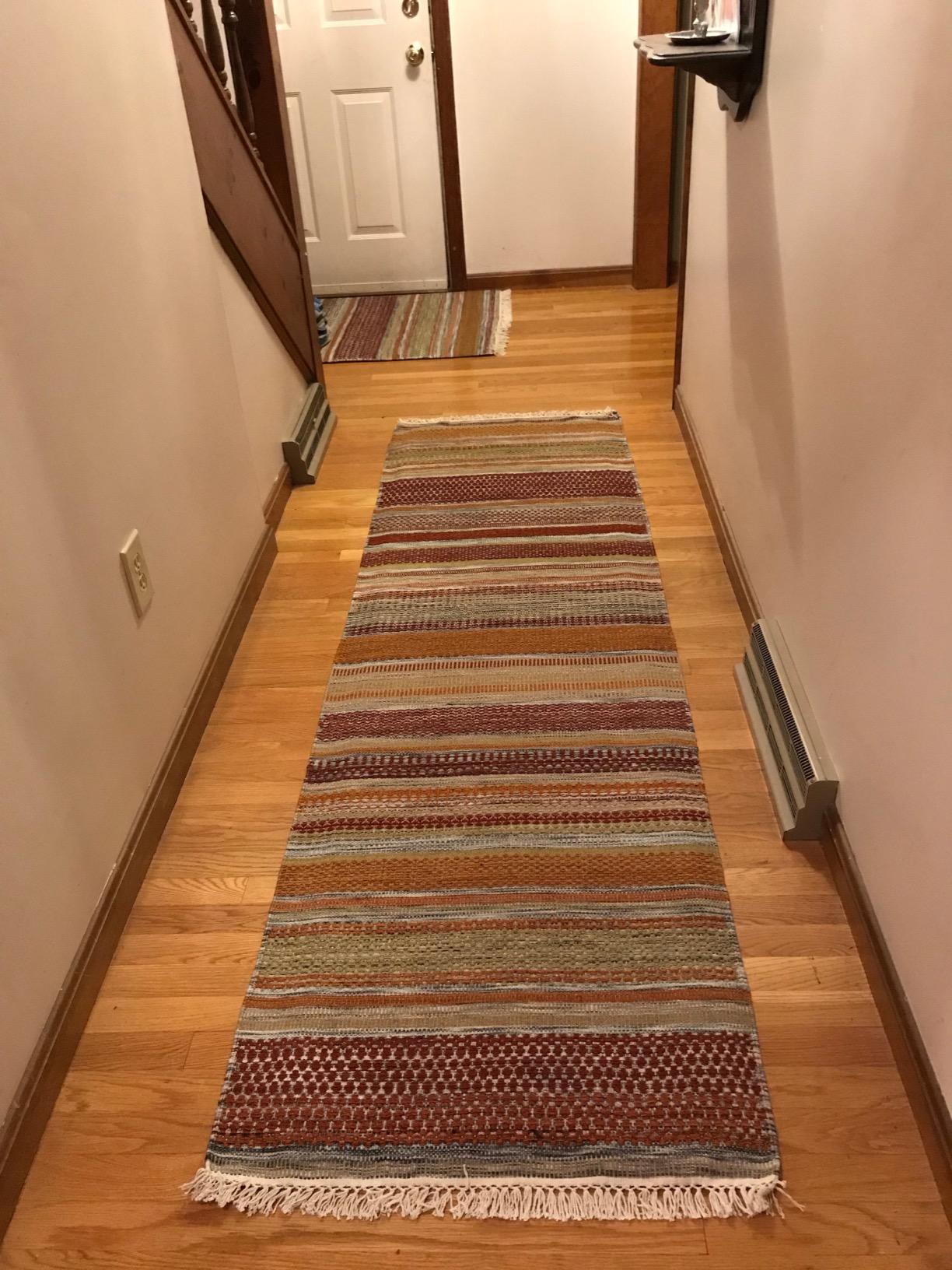 SAFAVIEH Striped Kilim Collection 6' x 9' Beige STK311A Handmade Flatweave Wool Area Rug customer photo 1