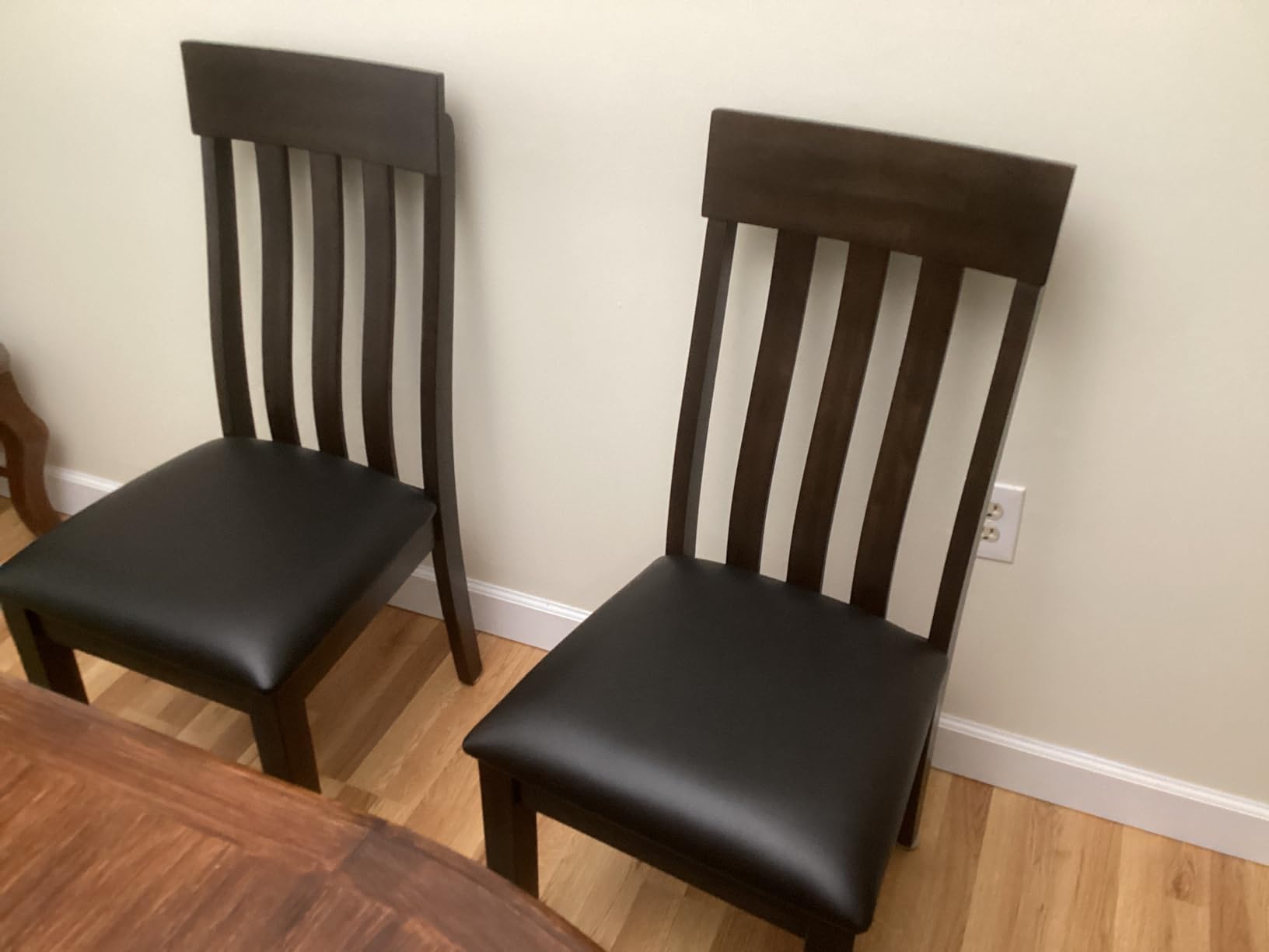 Signature Design by Ashley Ralene Wood Dining Chairs Set of 2, Brown customer photo 1
