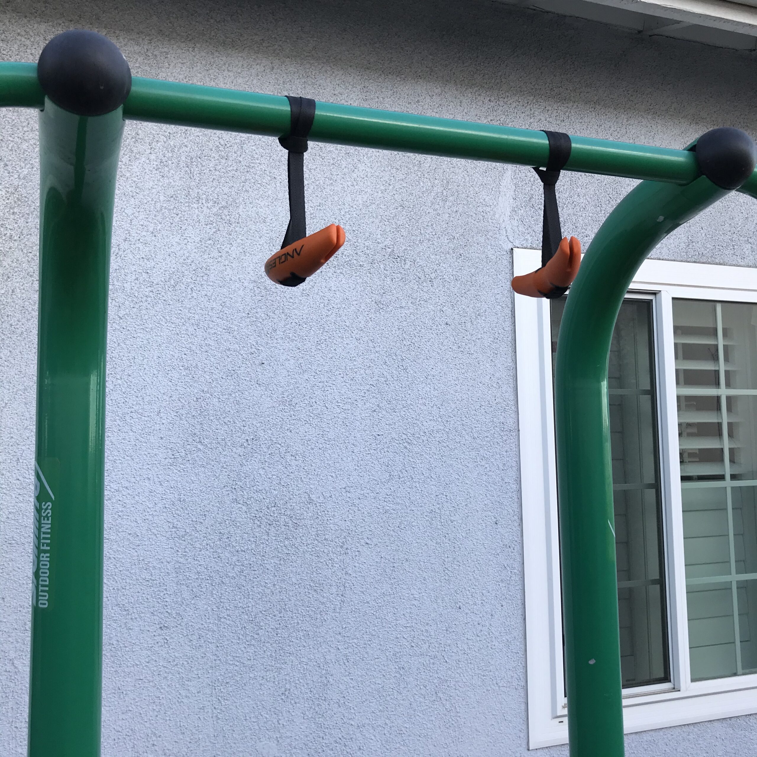 Stamina Pull Up Bar Tower & Dip Station, Free Standing Outdoor Home Gym Equipment - Adjustable and Portable Workout Stand for Calisthenics Body Weight Training customer photo 1