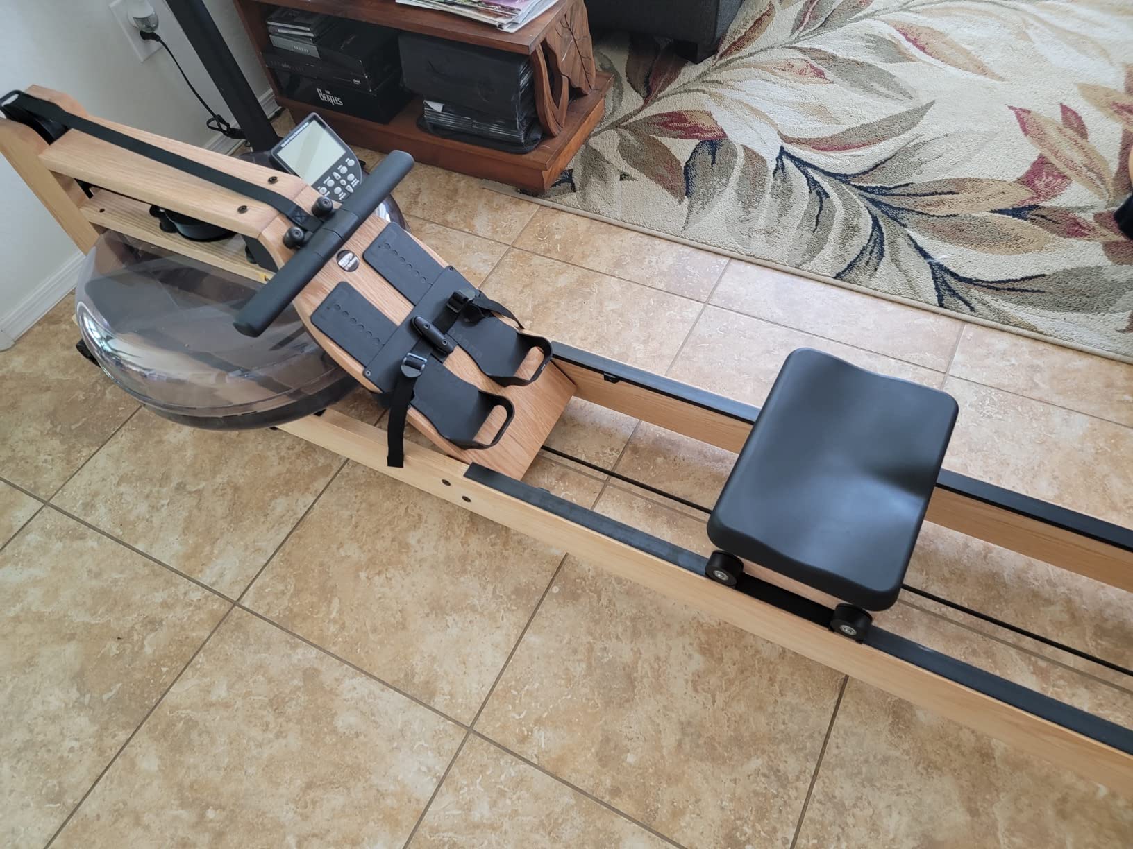 WaterRower Rowing Machine with S4 BLE Monitor | USA Made Water Rower | Original Handcrafted Erg Row Machine for Home Use & Gym customer photo 2