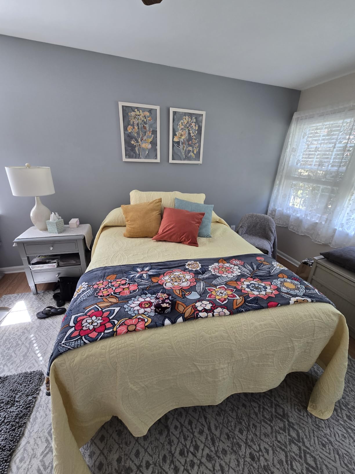 Chezmoi Collection Austin 3-piece Oversized Bedspread Coverlet Set (Queen, Ivory) customer photo 2