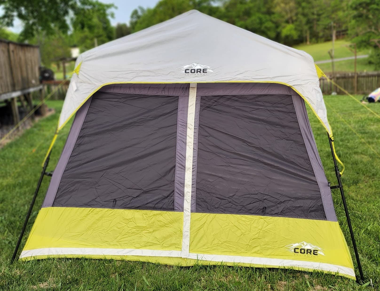 Core 9 Person Instant Cabin Tent - 14' x 9', Green (40008) customer photo 2