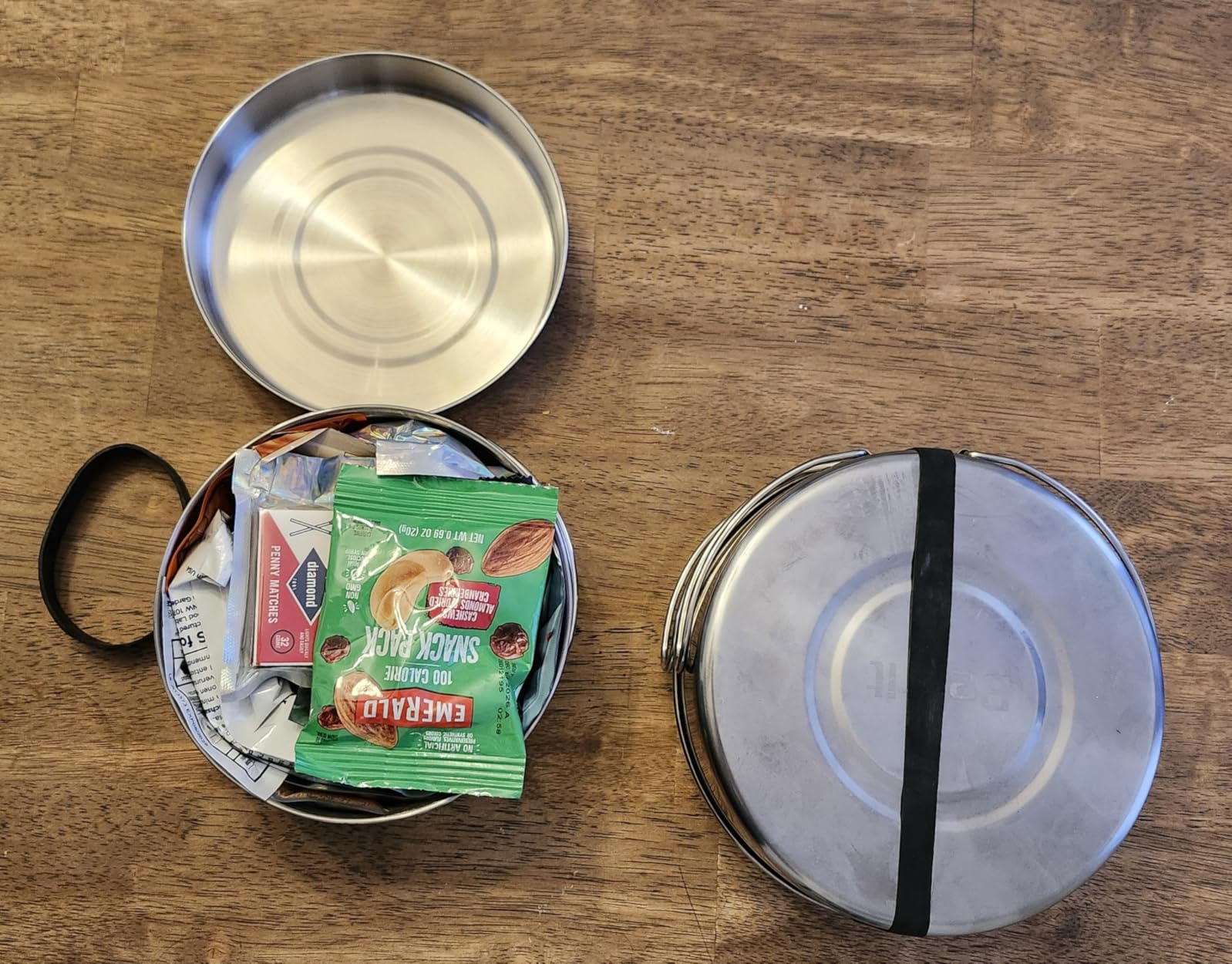 BeGrit Backpacking Camping Cookware Mini Picnic Camping Cooking Mess Kit with Pot and Pan Set for Hiking customer photo 1