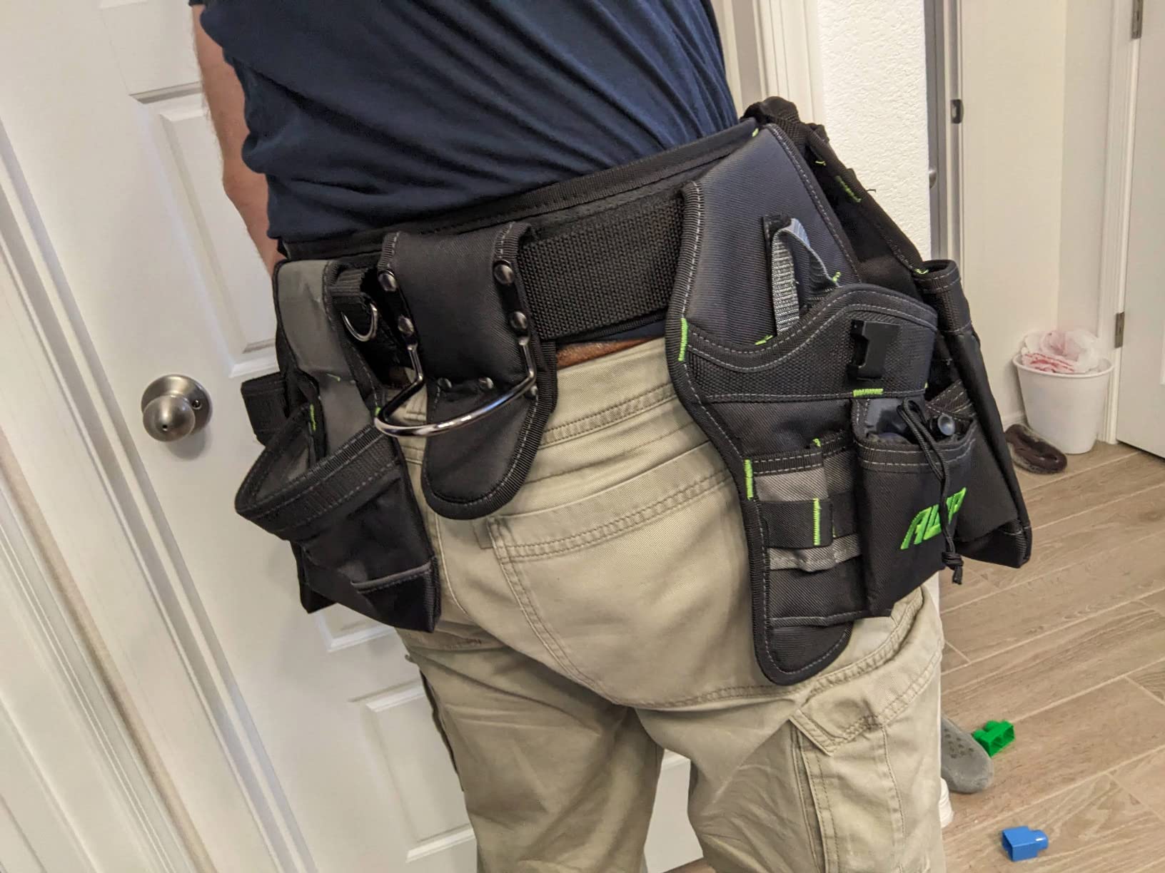 AWP Tool Belt Tool Rig, Durable Premium Utility Belt Organizer for Men & Women, Utility Work, Electrician, Mechanic customer photo 1