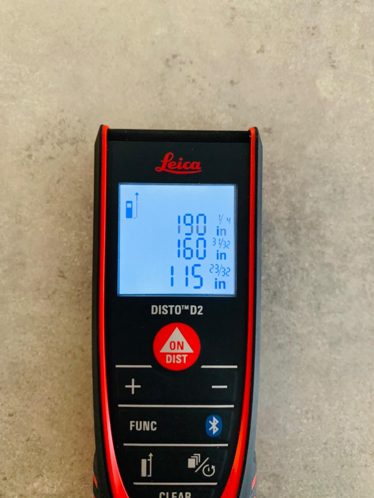 Leica Geosystems DISTO D2 New 330ft Laser Distance Measure with Bluetooth 4.0 customer photo 1
