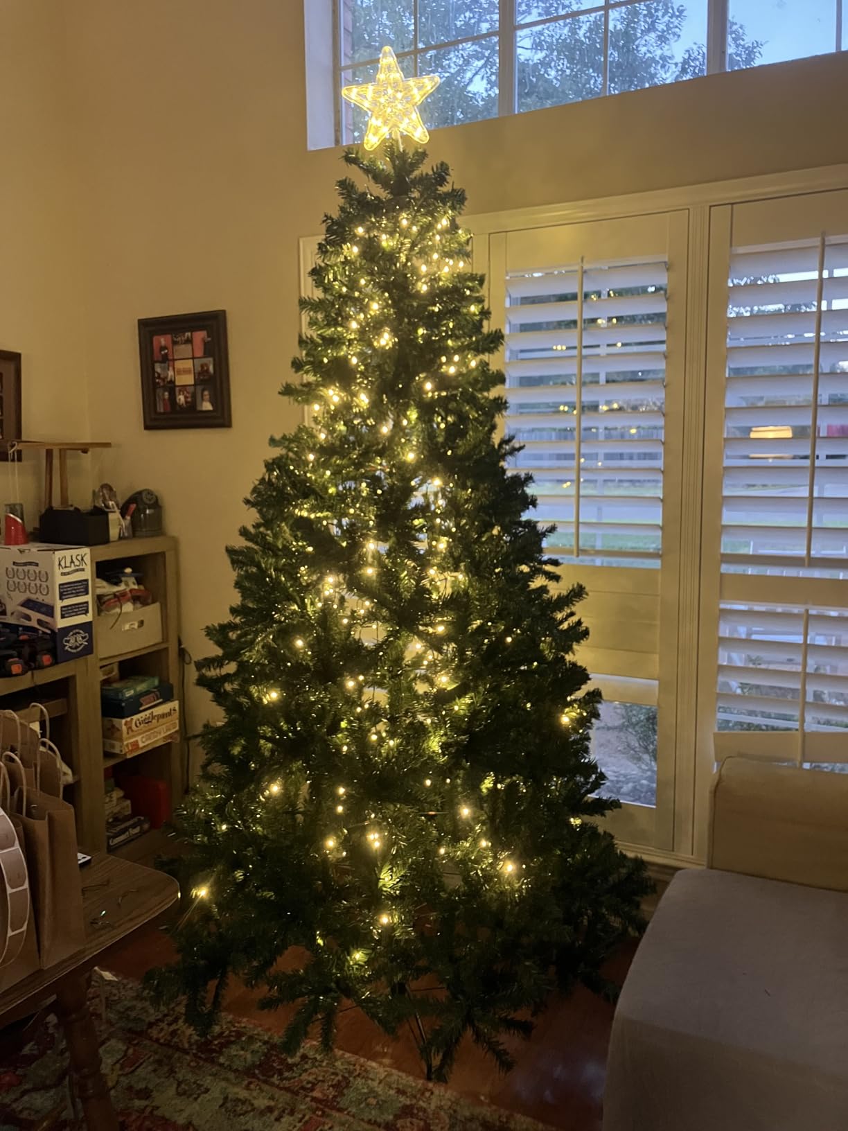 Best Choice Products Artificial Christmas Tree, 7.5ft Premium Unlit Realistic Spruce Holiday Decor w/Dense Branches, Easy Assembly, Metal Base customer photo 2