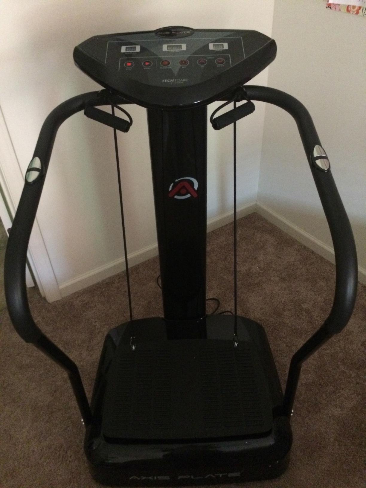 Vibration Plate Whole Body Exercise Machine for Home Gym Fitness | Multi-speed platform supports lymphatic drainage, recovery, muscle toning, weight loss, balance, and low-impact training customer photo 1