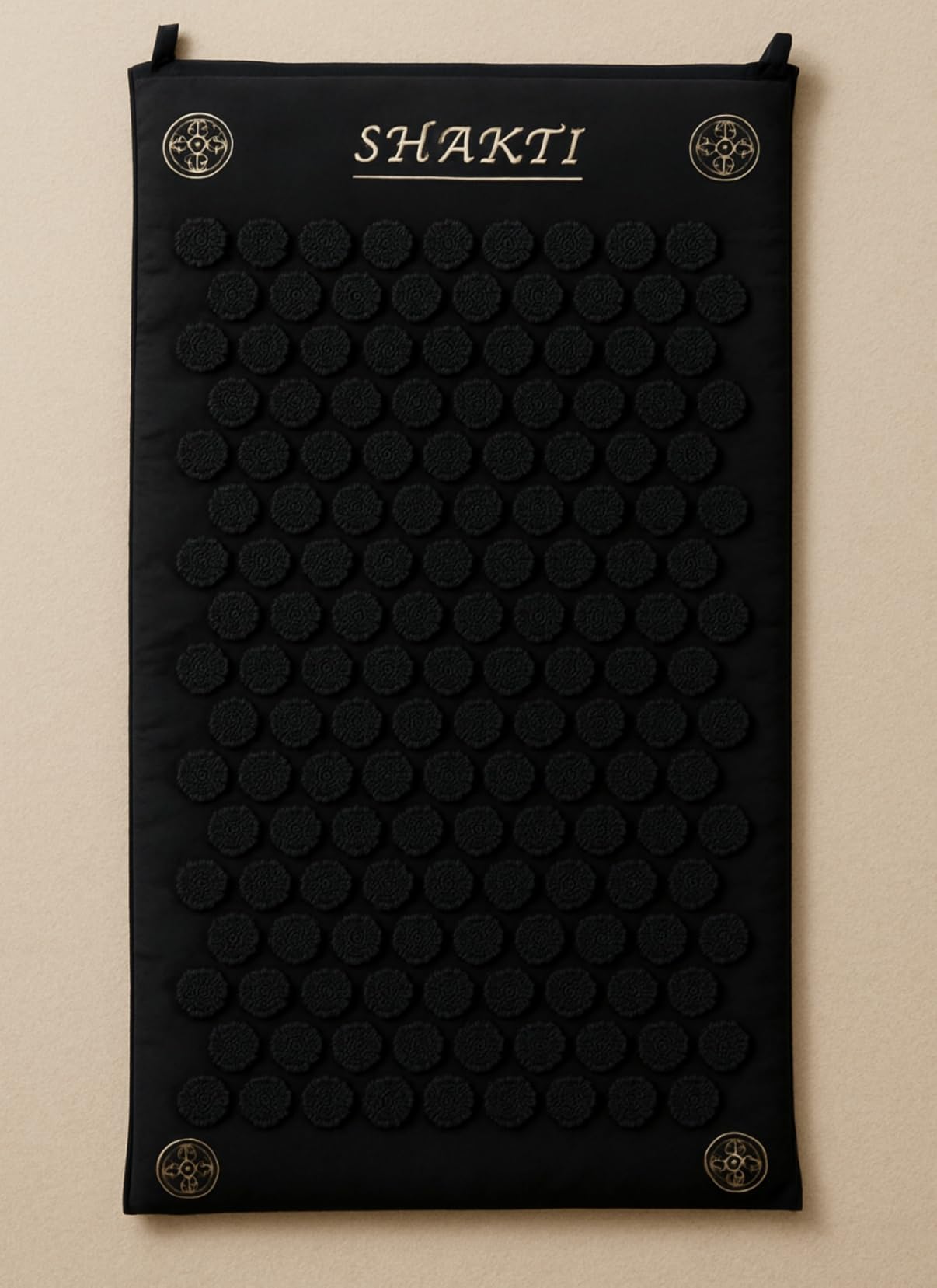 ShaktiMat Acupressure Mat for Tension Release & Relaxation, Level 2 Black | Relaxation, Massage Muscles, Aid Sleep, Made with Organic Cotton & ABS spikes customer photo 1