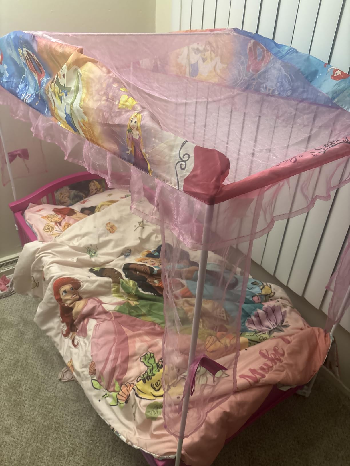 Delta Children Canopy Toddler Bed, Disney Princess customer photo 1