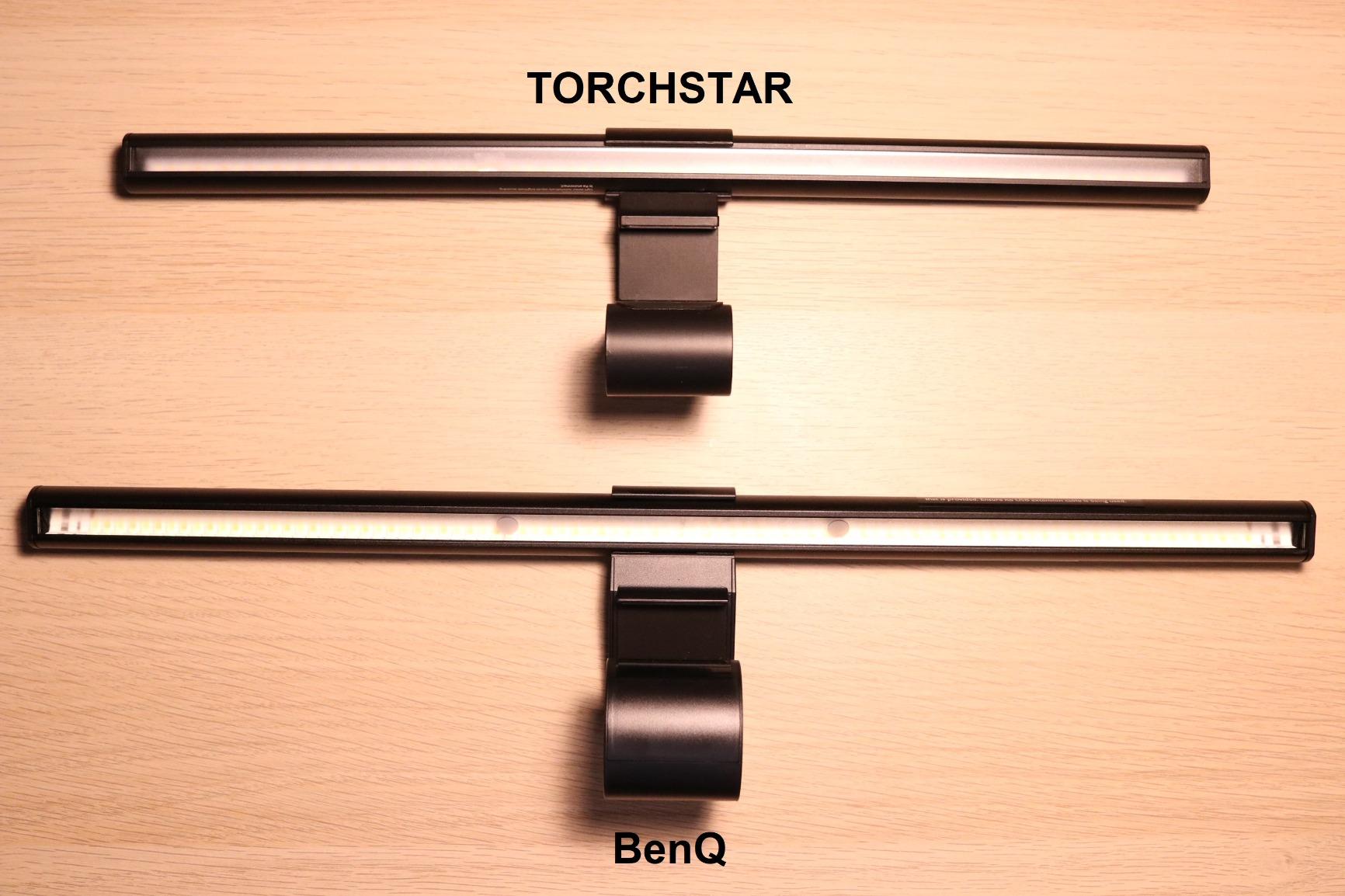 BenQ ScreenBar LED Monitor Light Bar - Auto-dimming, Adjustable Brightness and Color Temperature, No Screen Glare, Space-Saving, Eye-Care USB Monitor Lamp, Black customer photo 1