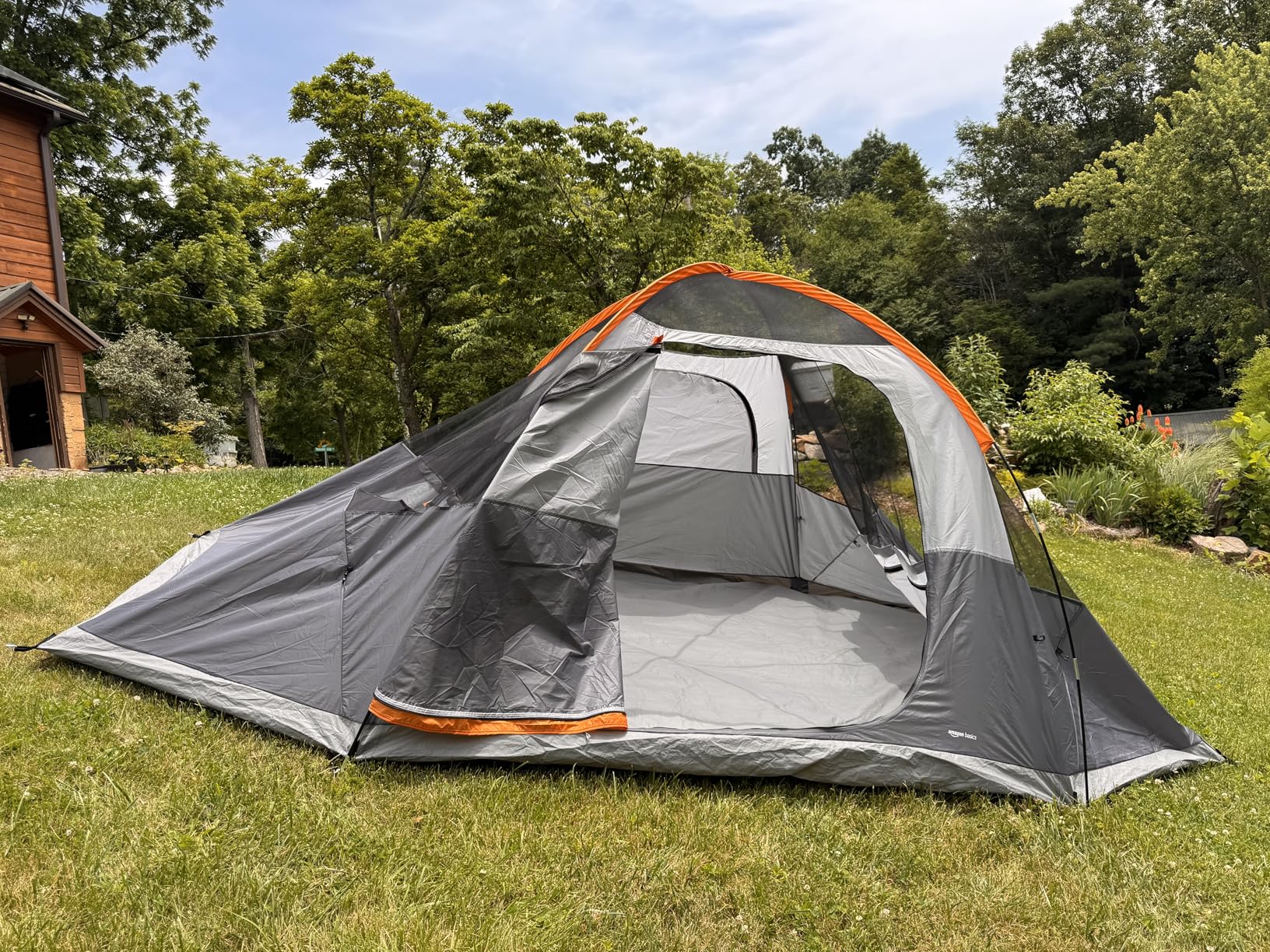Amazon Basics Camping Tent, 3-Season Dome Design with Rainfly customer photo 1