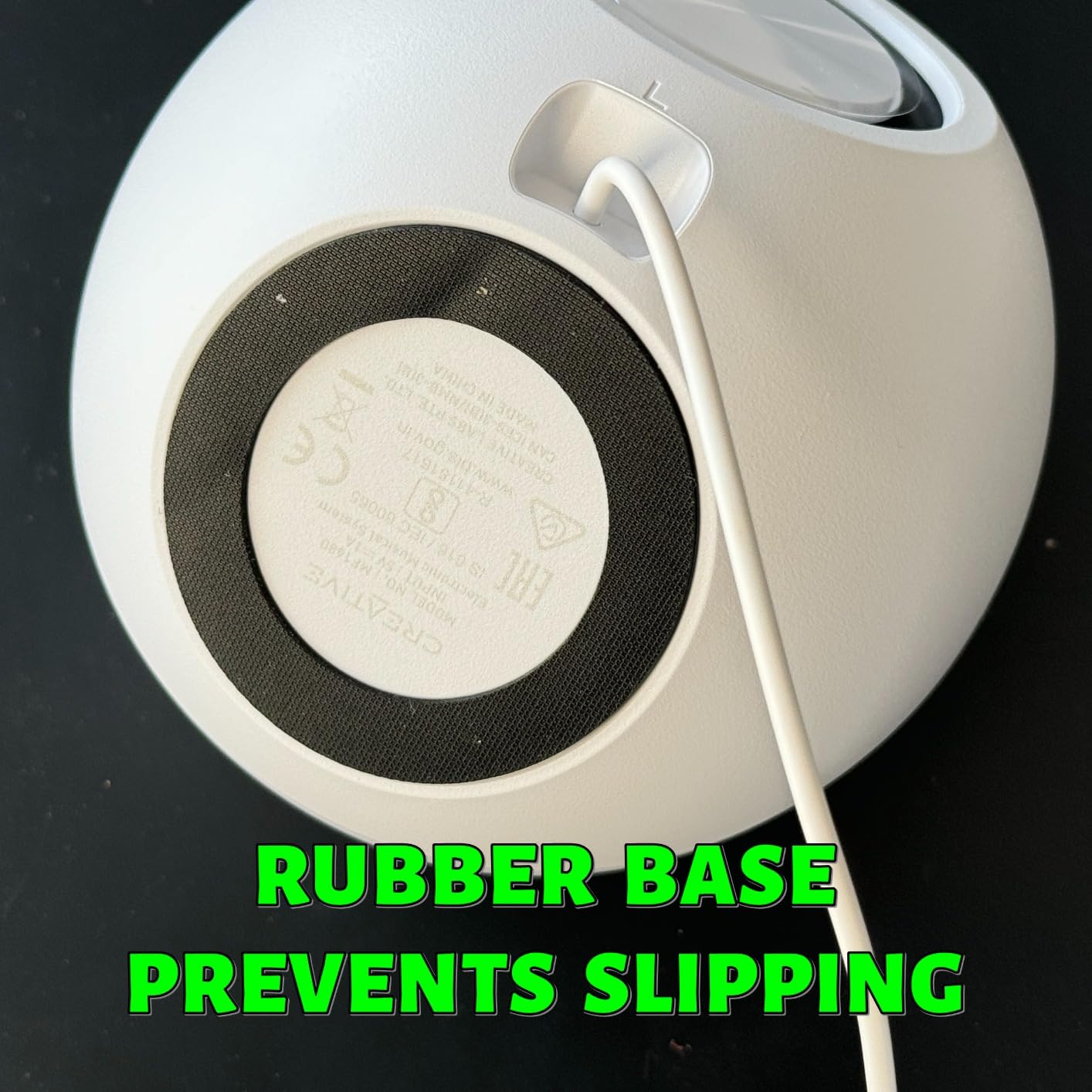 Creative Pebble, 2.0 USB Desktop Stereo Speakers for PC/Laptop, White customer photo 2