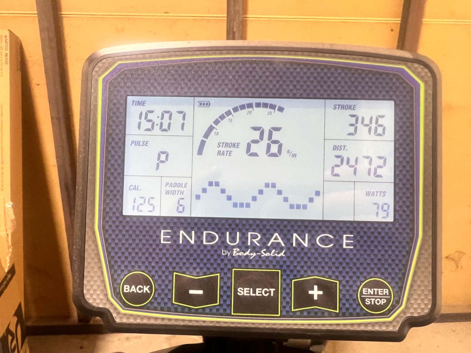 Body-Solid Endurance (R300) Air Resistance Indoor Rower - Cardio & Total Body Workout Machine with Self-Generating Power customer photo 2